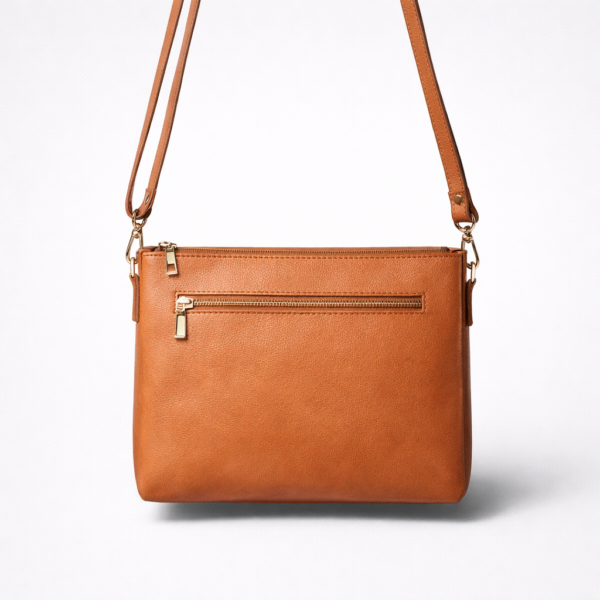 Minimal Leather Crossbody Bag