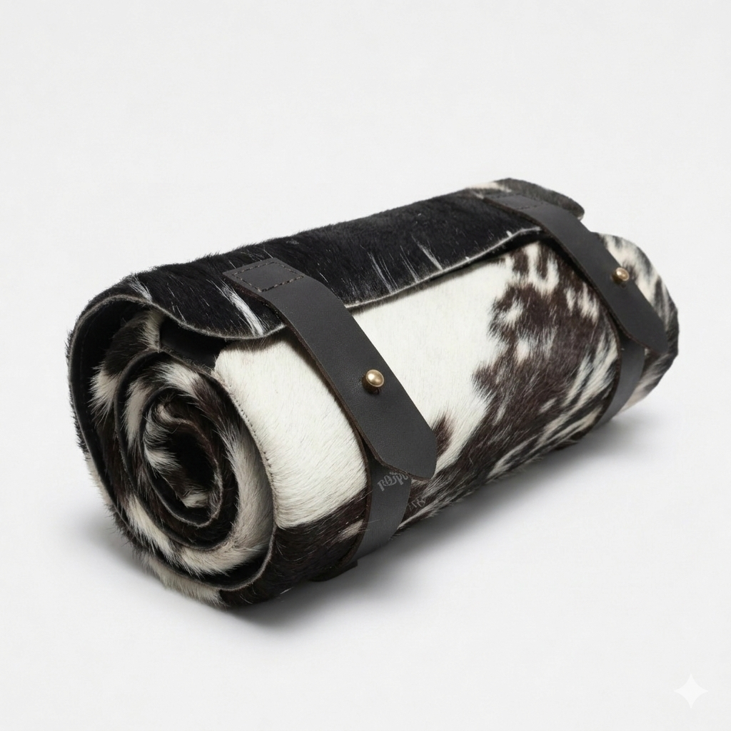 Cowhide Leather Statement Clutch - Image 2